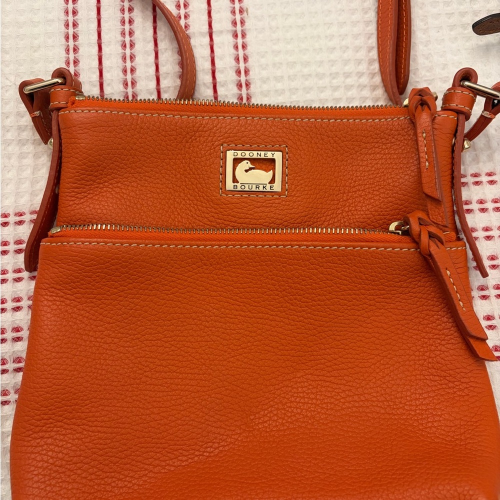 Dooney & Bourke Vibrant Orange Crossbody Bag
